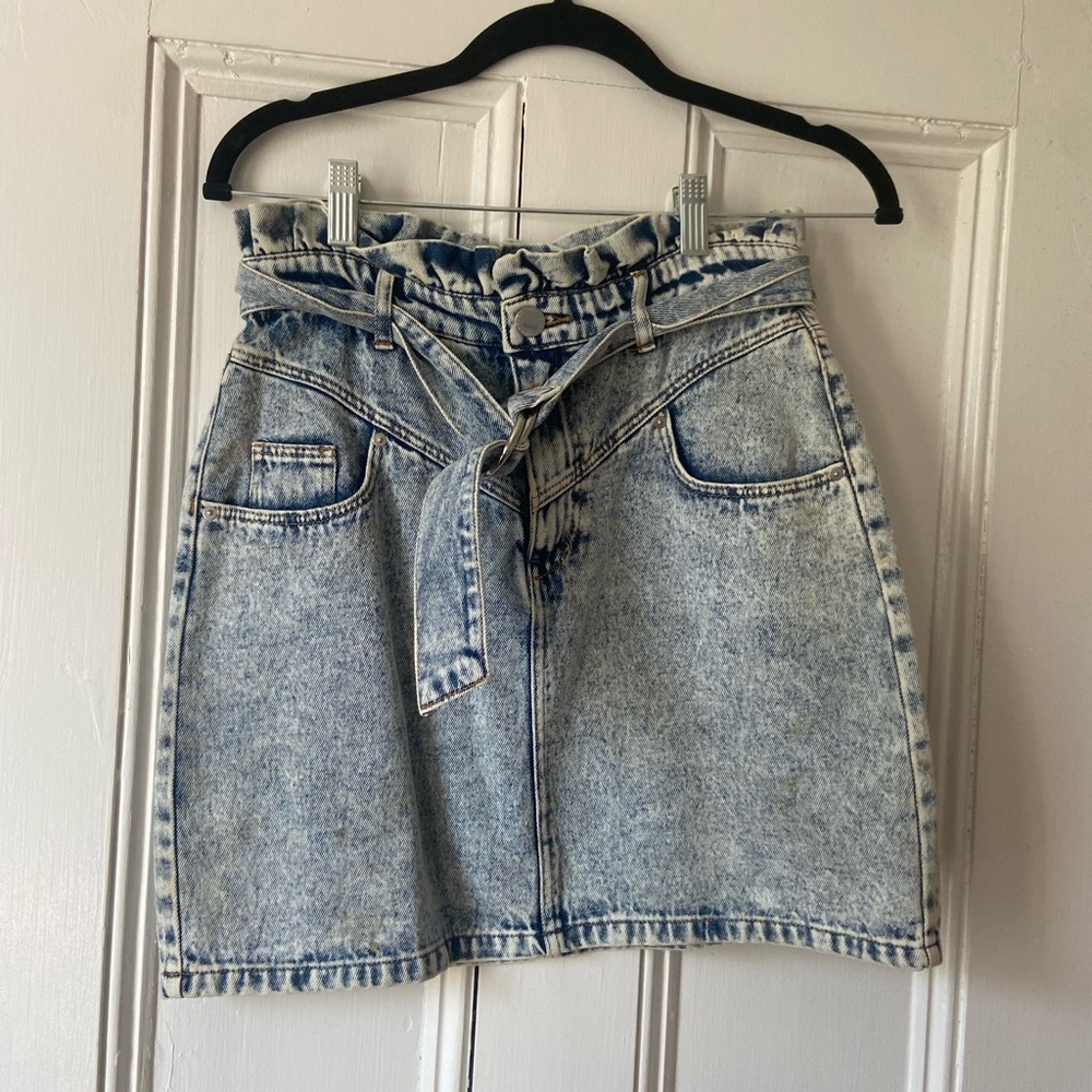Denim skirt